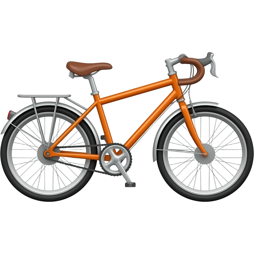 orange bike emoji