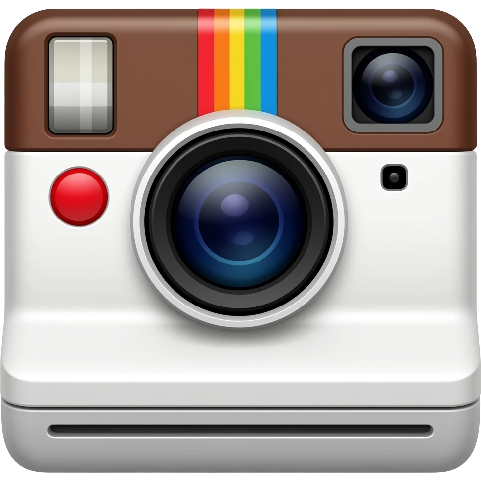 polaroid instagram camera emoji