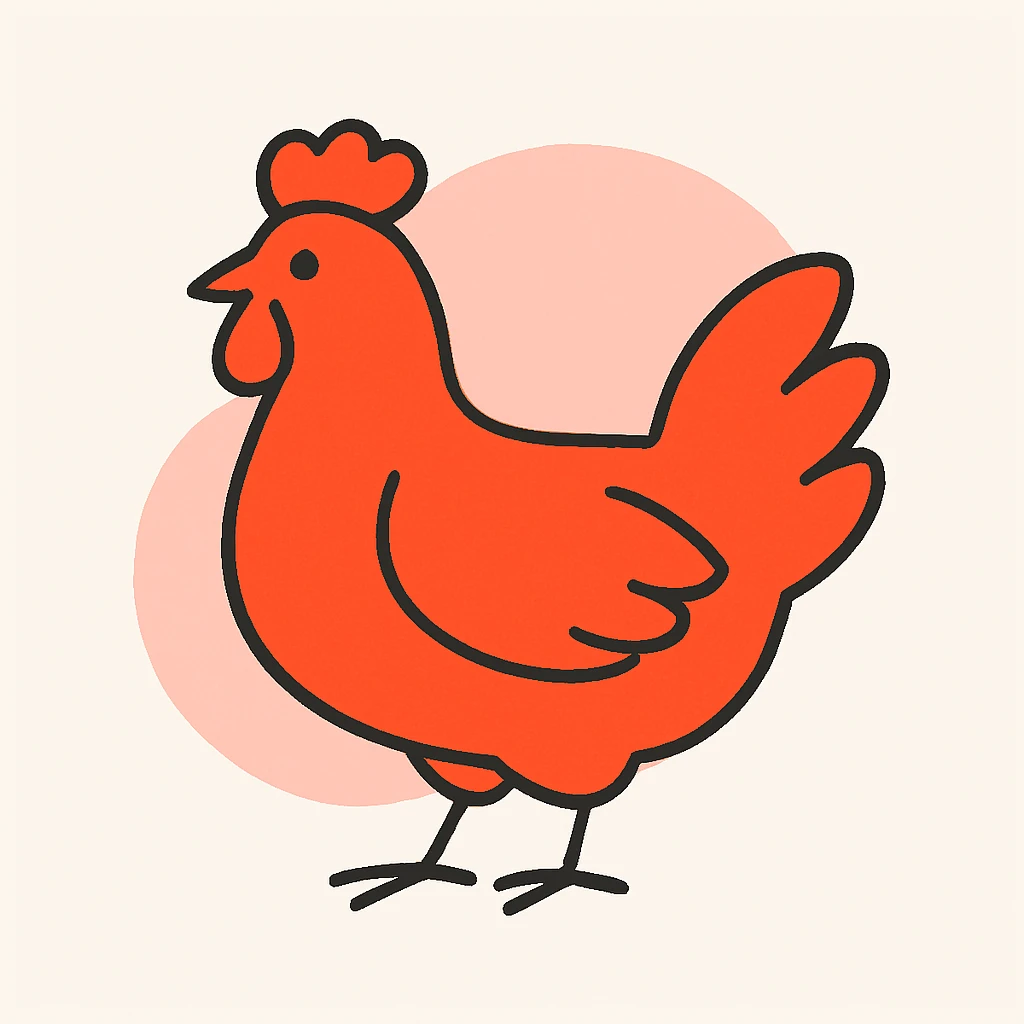 Chicken emoji