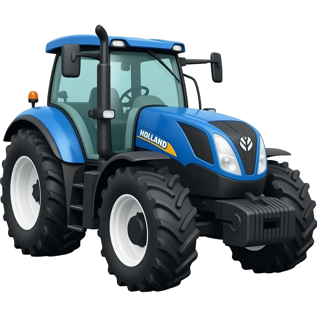New Holland traktör emoji