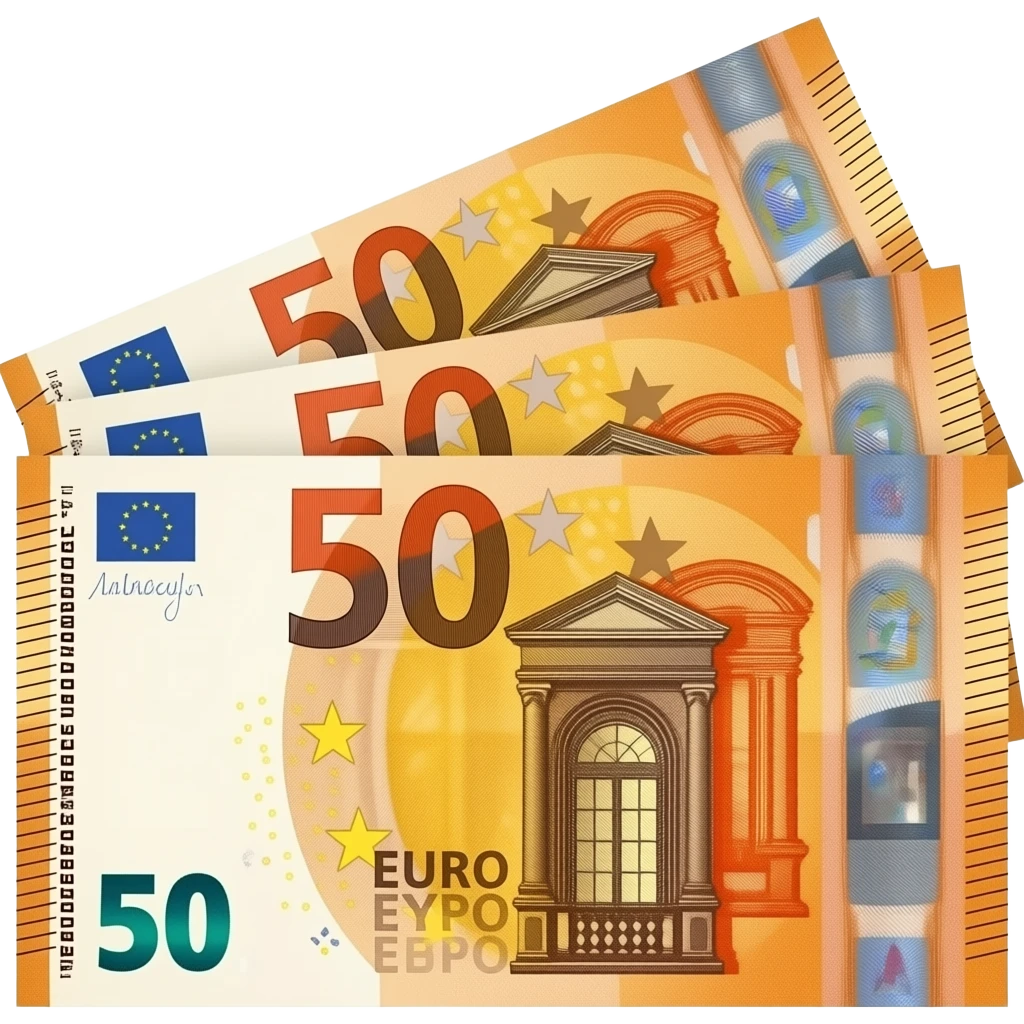 15 Euro Bills emoji
