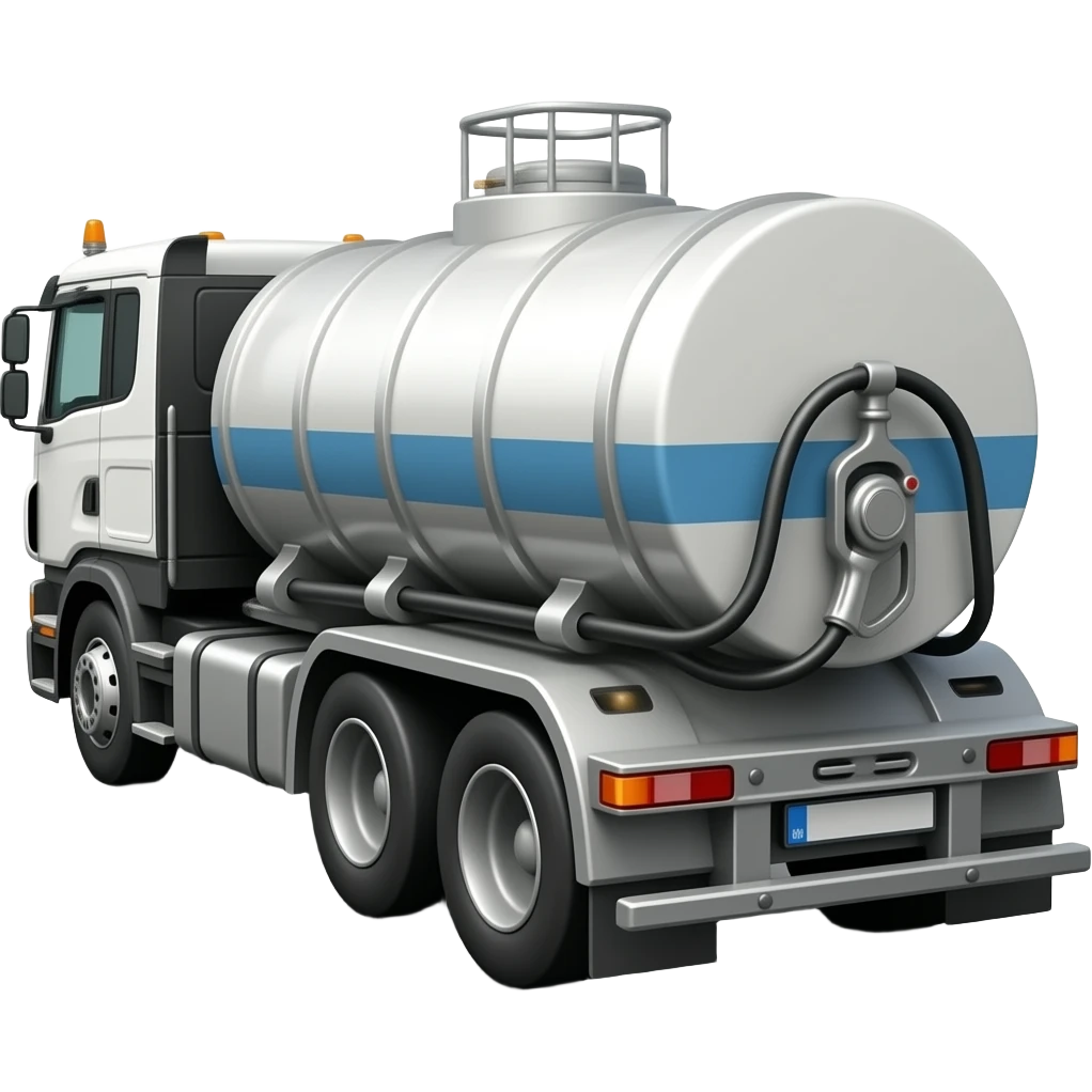 Haul gasoline semi emoji