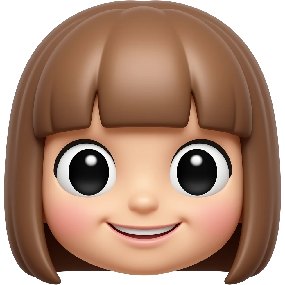 toy chica black eyes smiling emoji