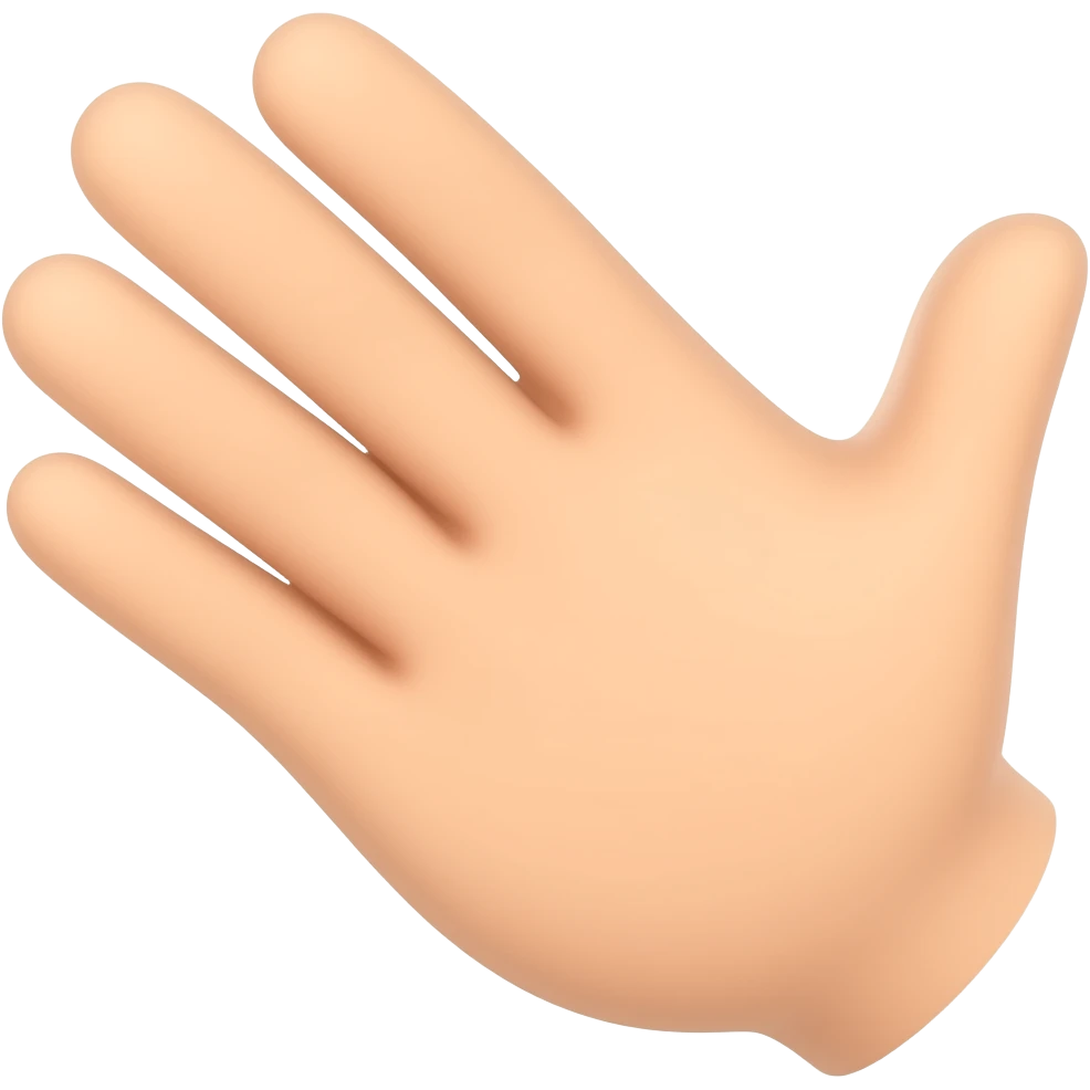 Just one hand emoji