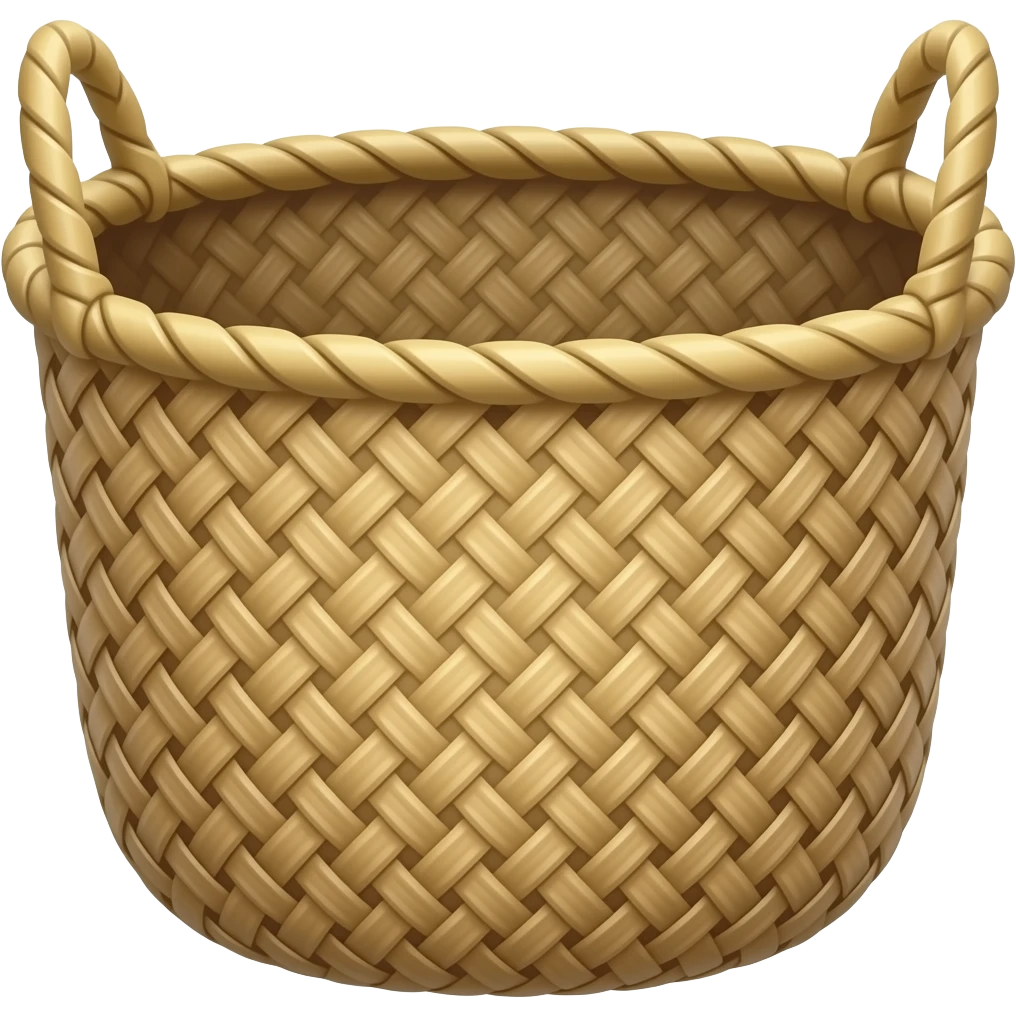 Toquilla straw craft emoji