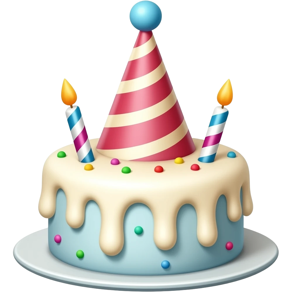 Поздравлялка с днем рождения от фирмы Moked emoji