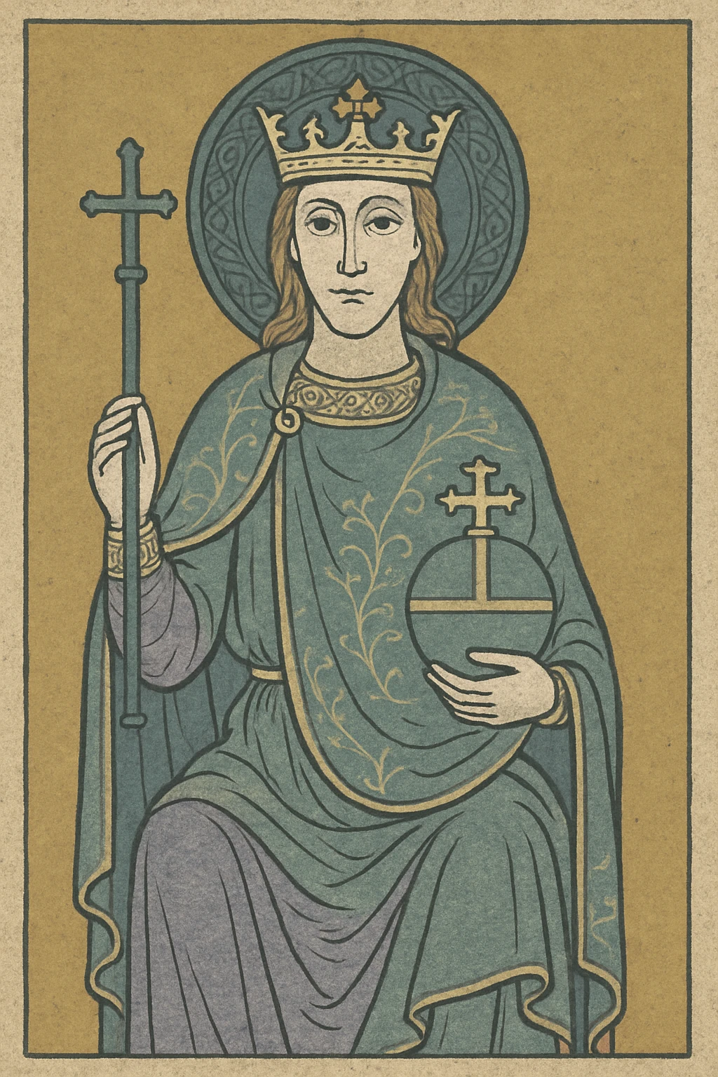 classic regal symbol or icon representing the concept of authority emoji