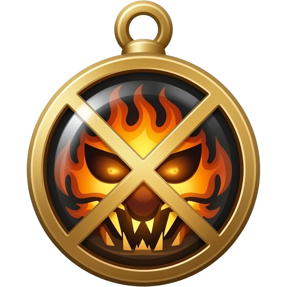 Charm to ward of demons emoji