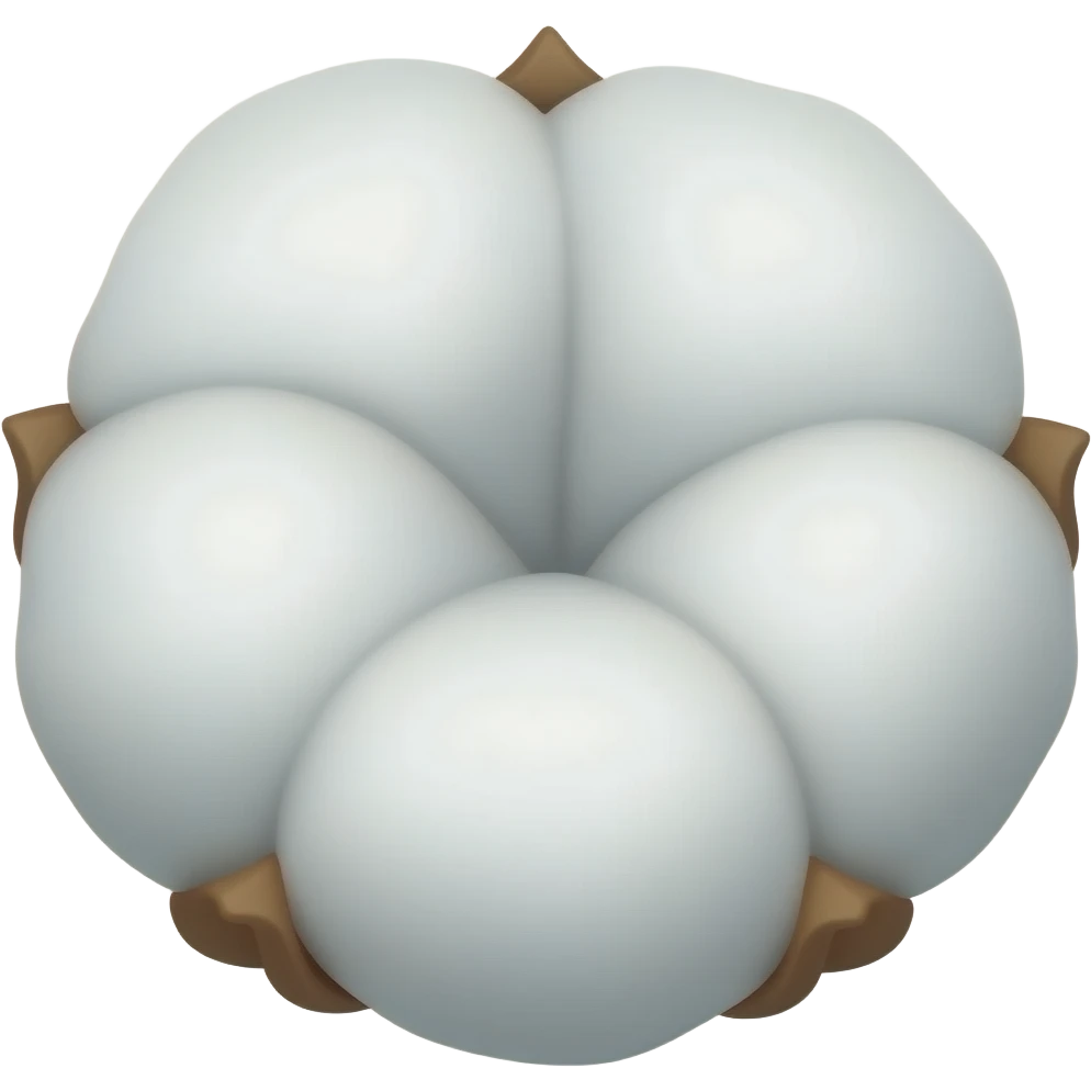Cotton balls emoji
