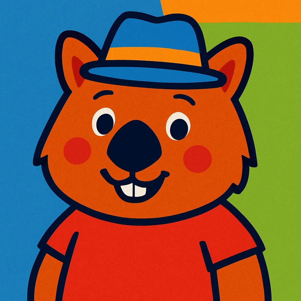 wombat in a hat emoji