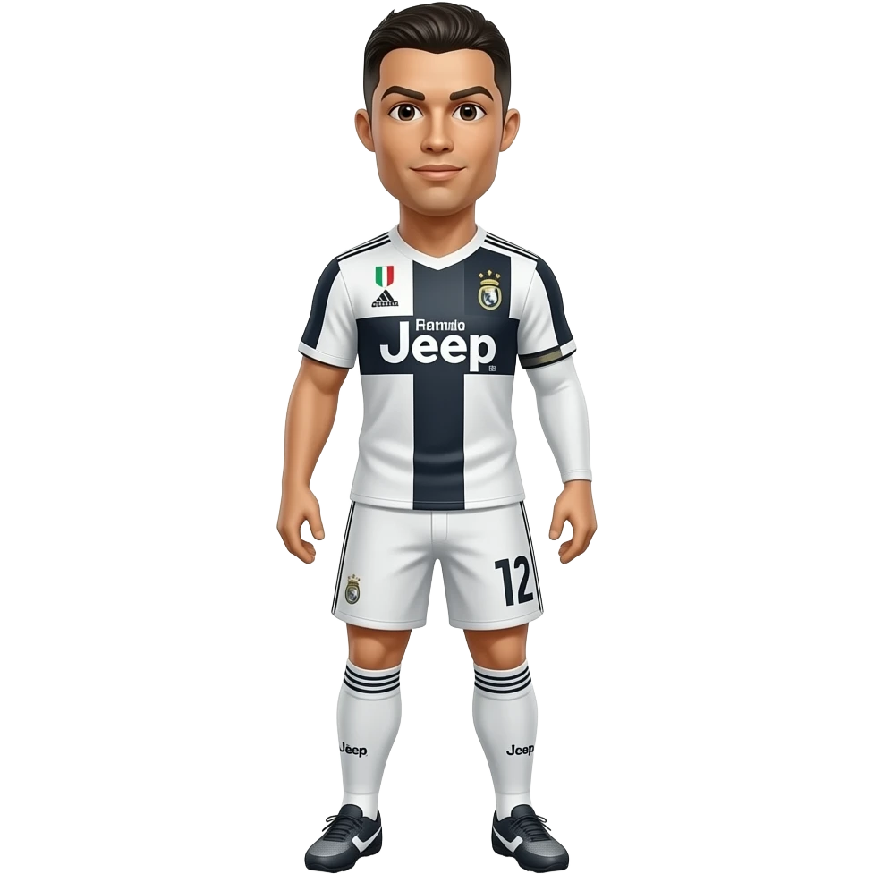 ronaldo doing suiiii emoji