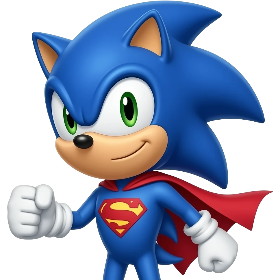Super Sonic emoji emoji