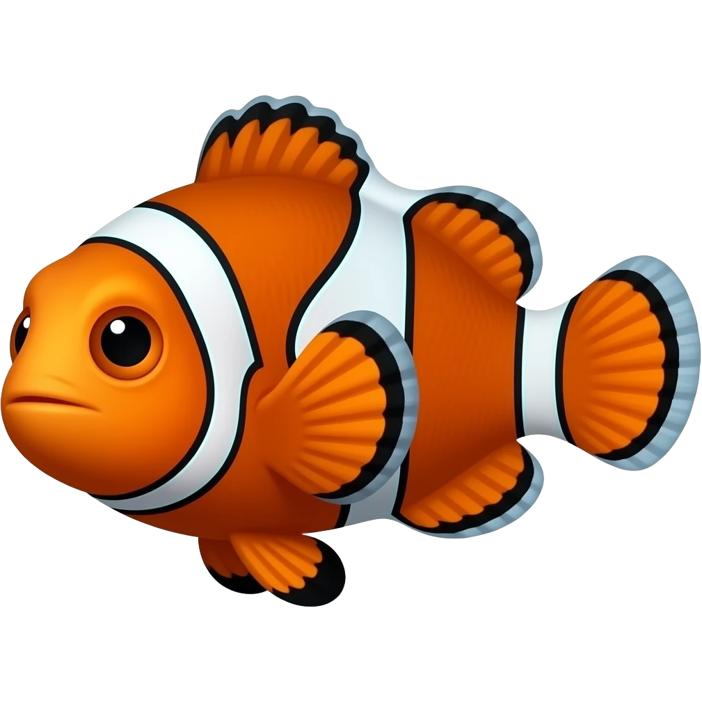 crea un emoji de nemo la pelicula emoji