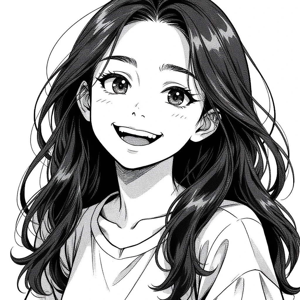 recreat this imagem at manga version emoji