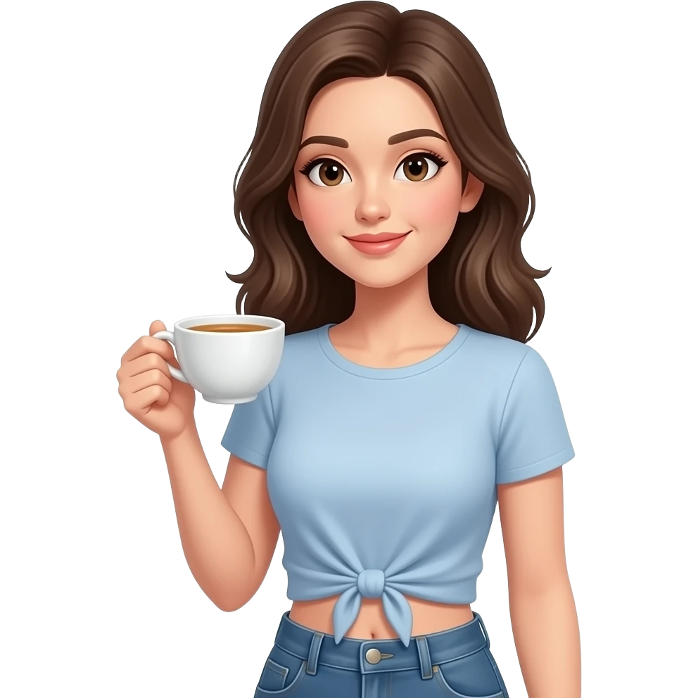 İnce belli çay emoji