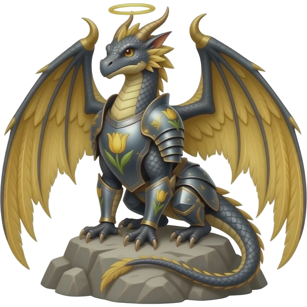 Dutch Angel Dragon emoji