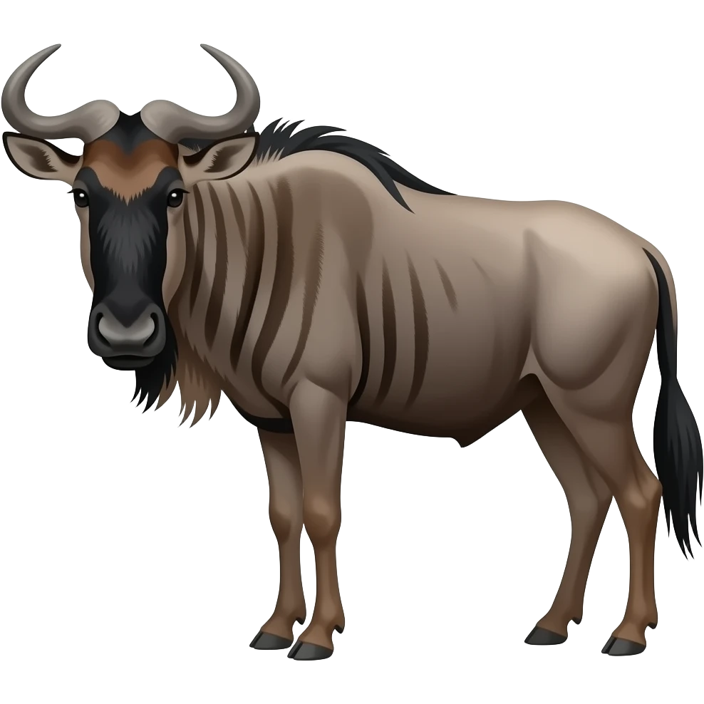 wildebeest emoji
