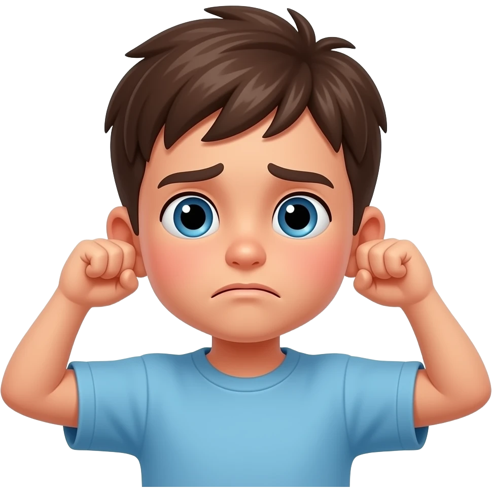 A emoji that pulling 2 ear for sorry not man only boy face like this 👂🏻🤏🏻🥺 emoji