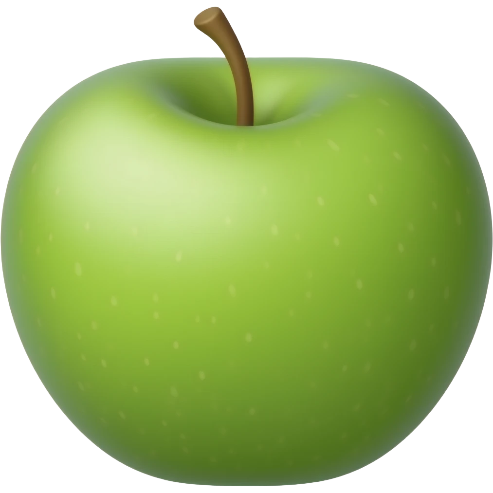 Apple green emoji