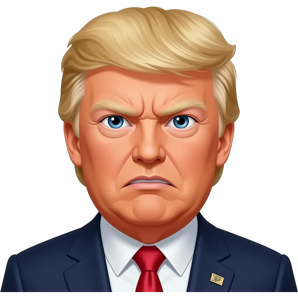 Trump idiot emoji