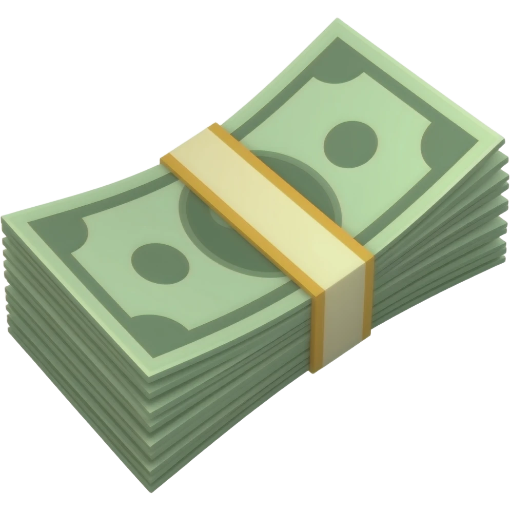 fajo de billete emoji