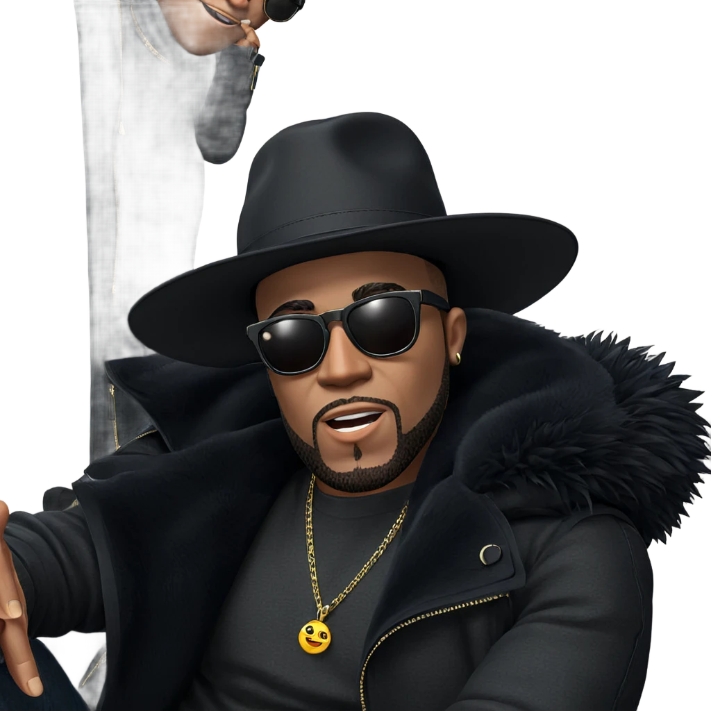 stylish boy with sunglasses emoji