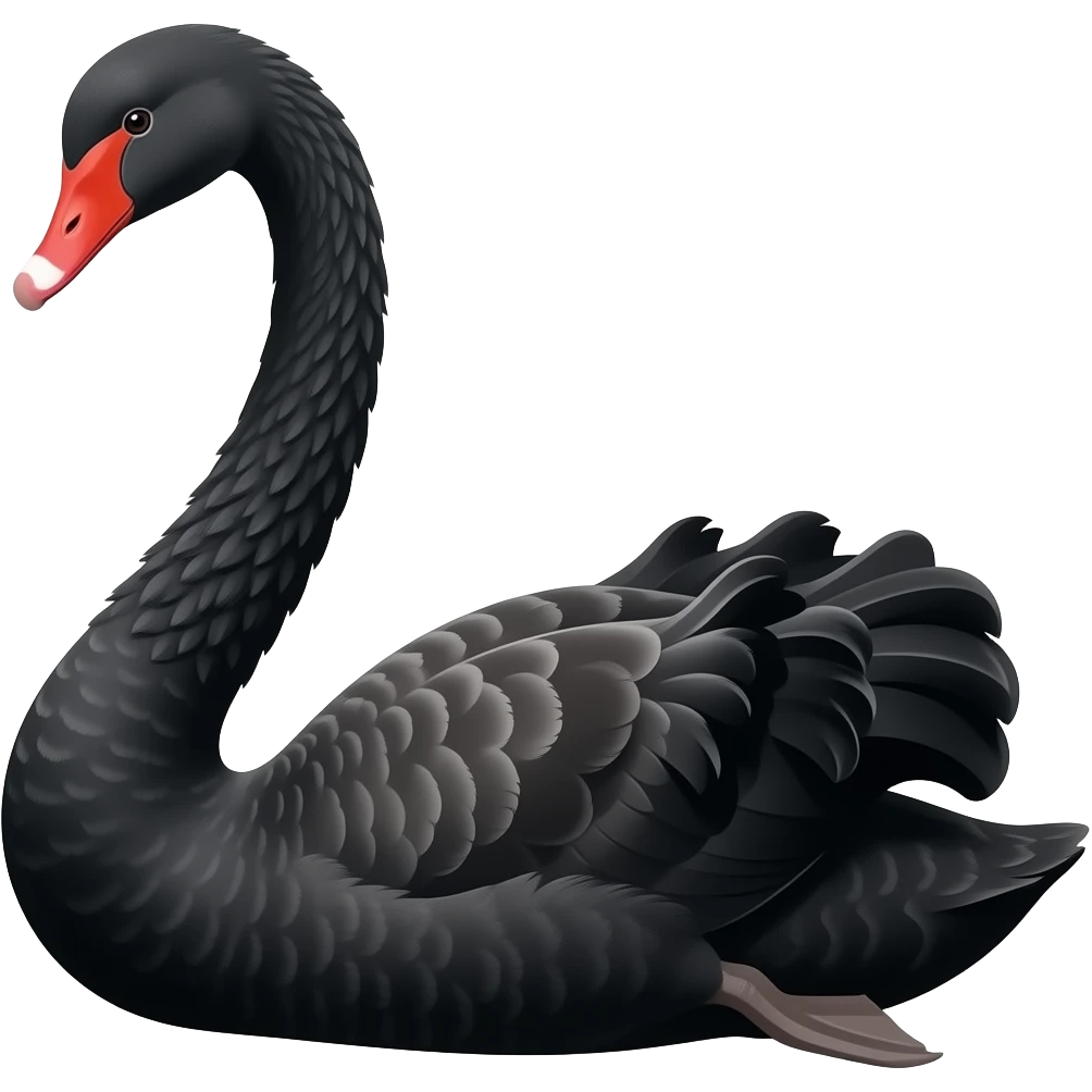 black swan emoji