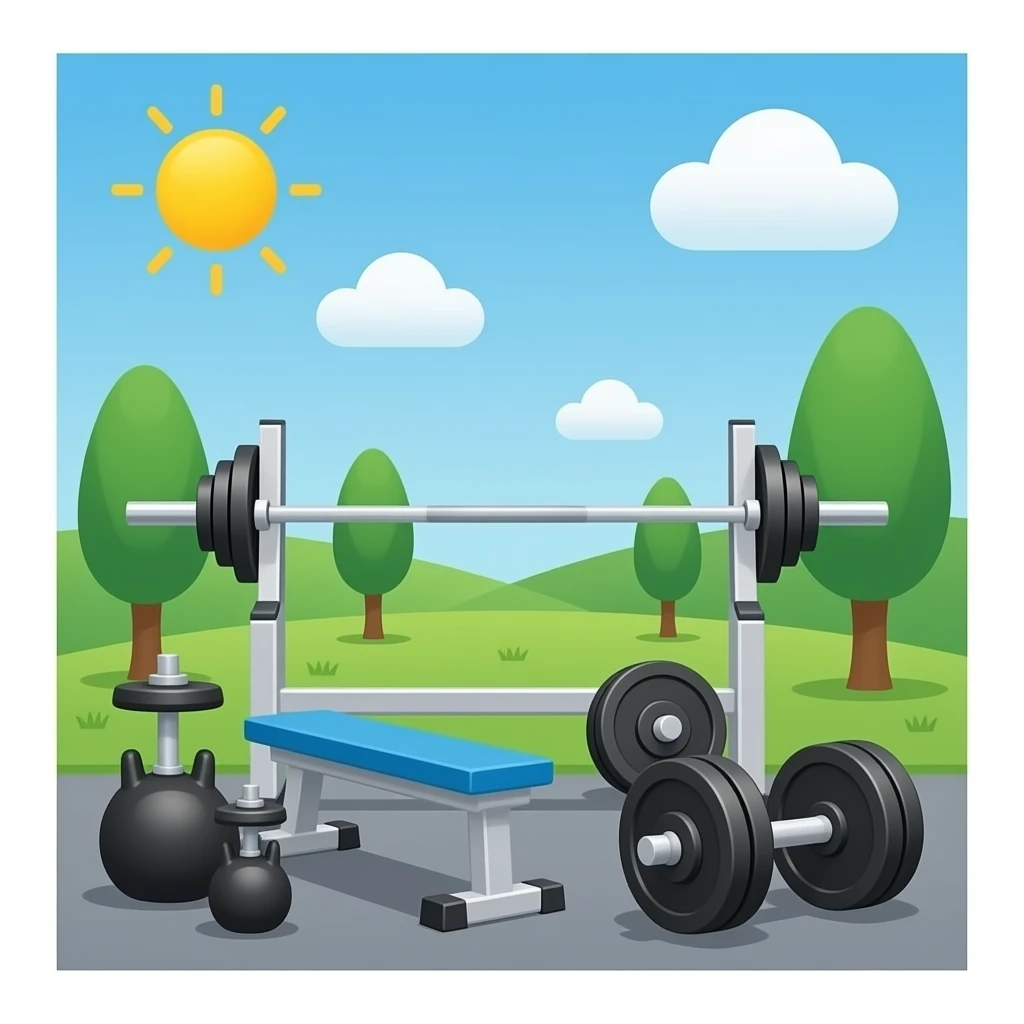 weight gym emoji
