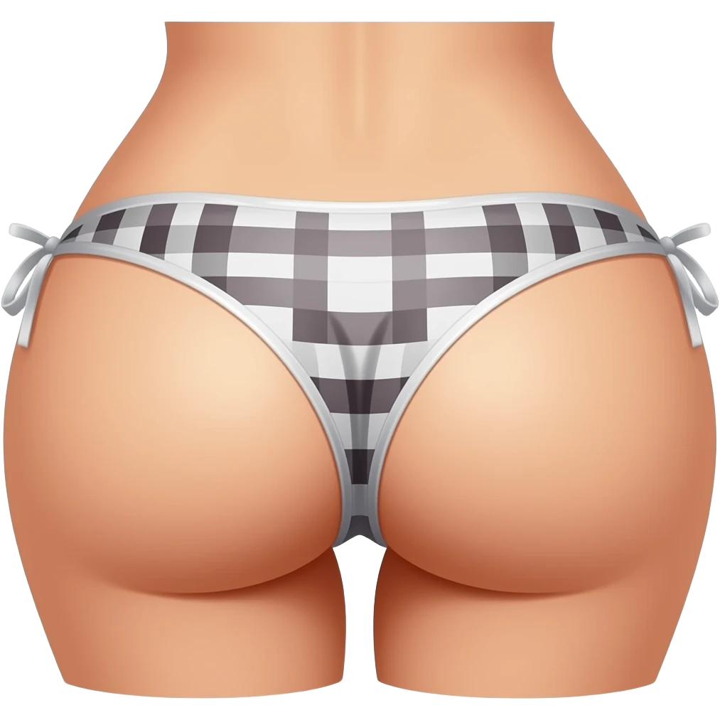 Woman butt emoji