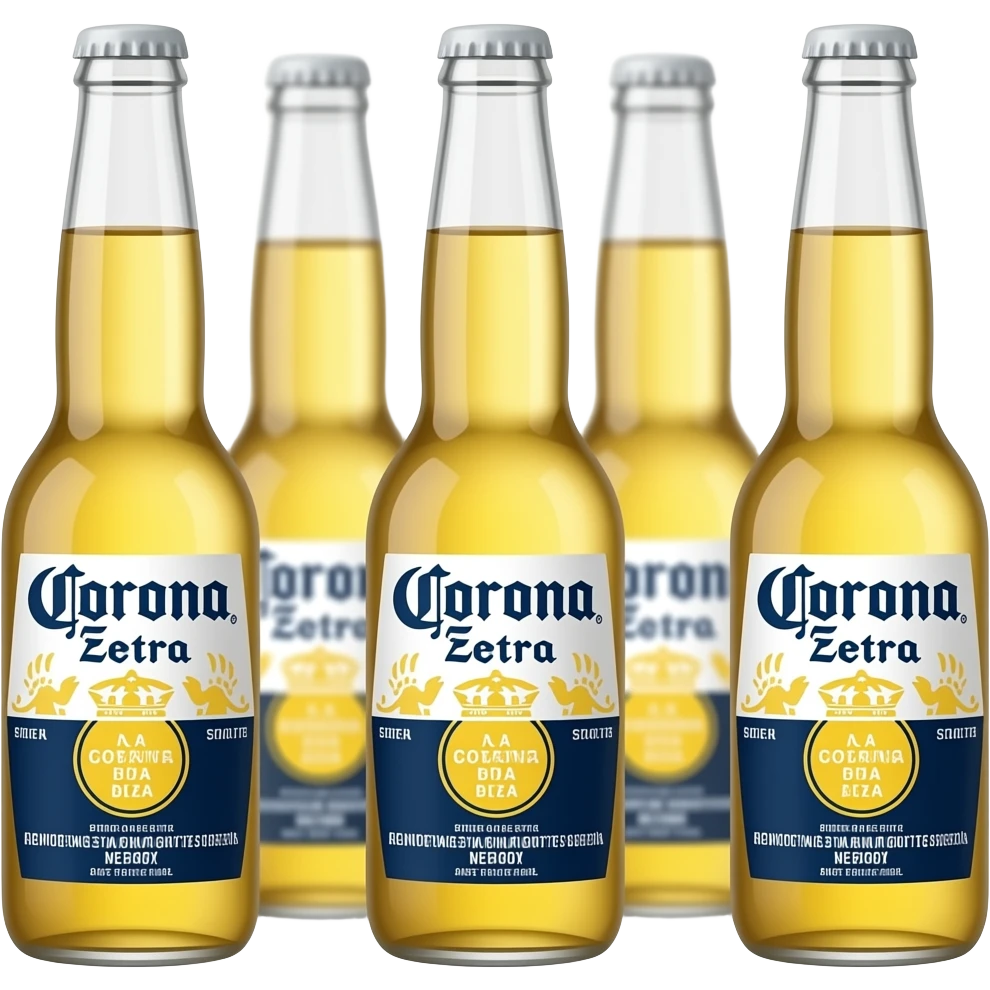 6 x Corona beer emoji
