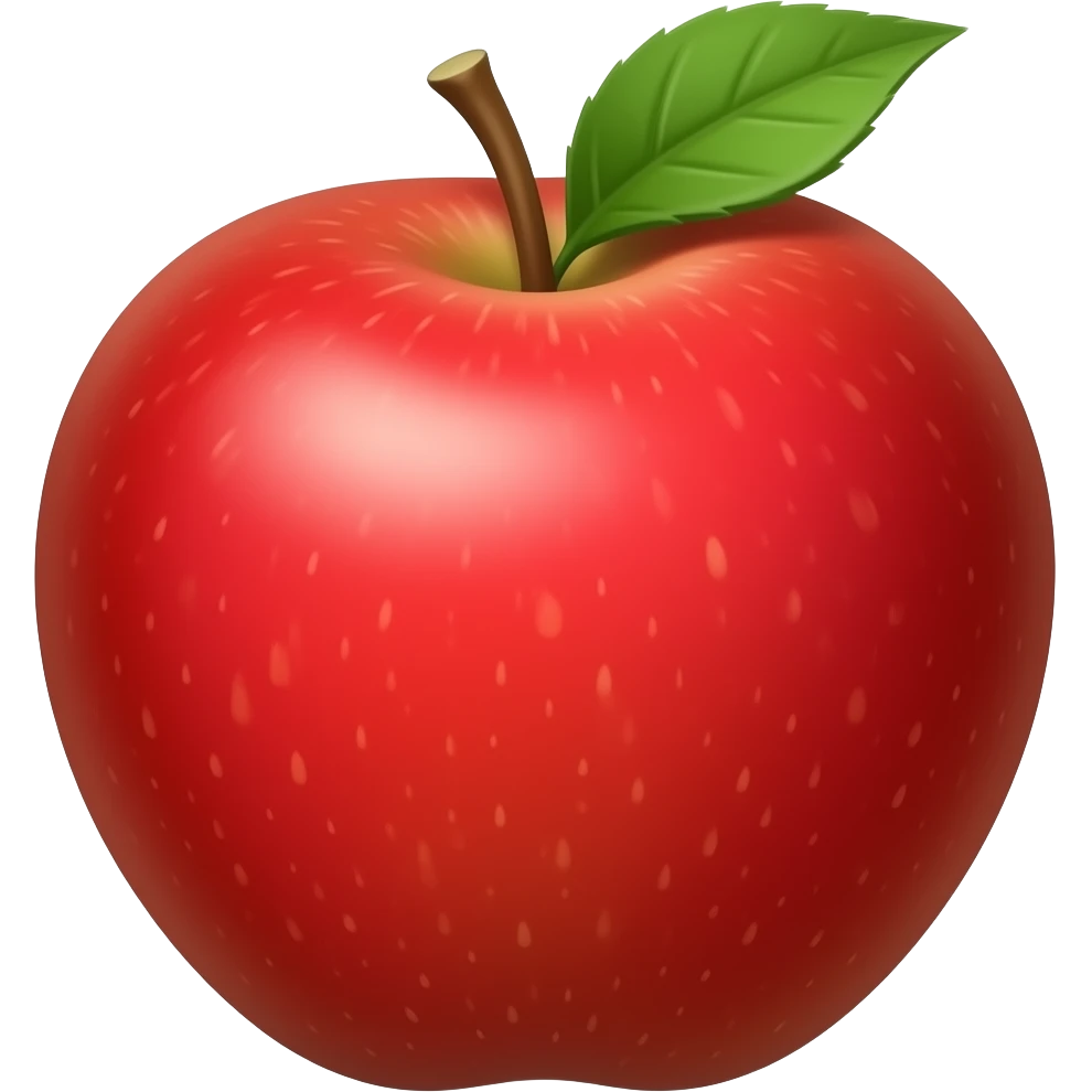 apple red emoji
