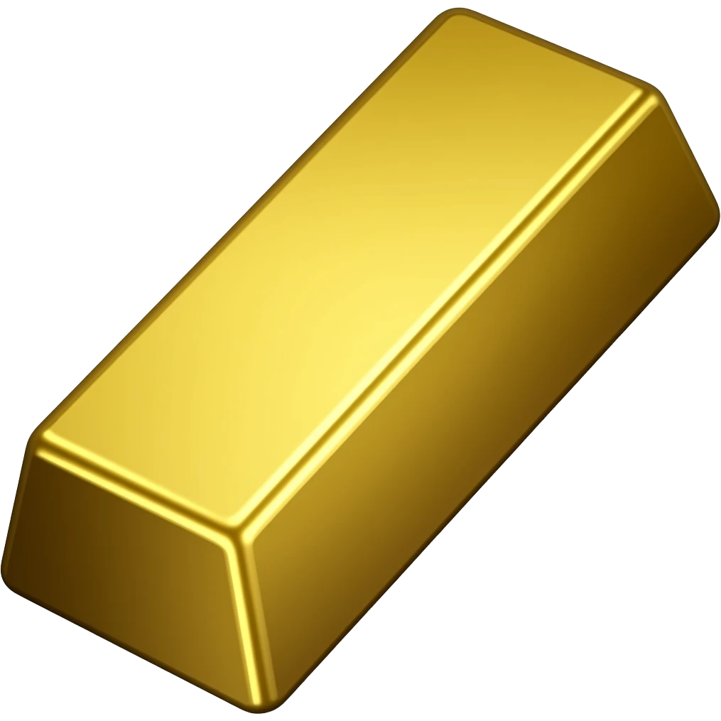 gold bar emoji