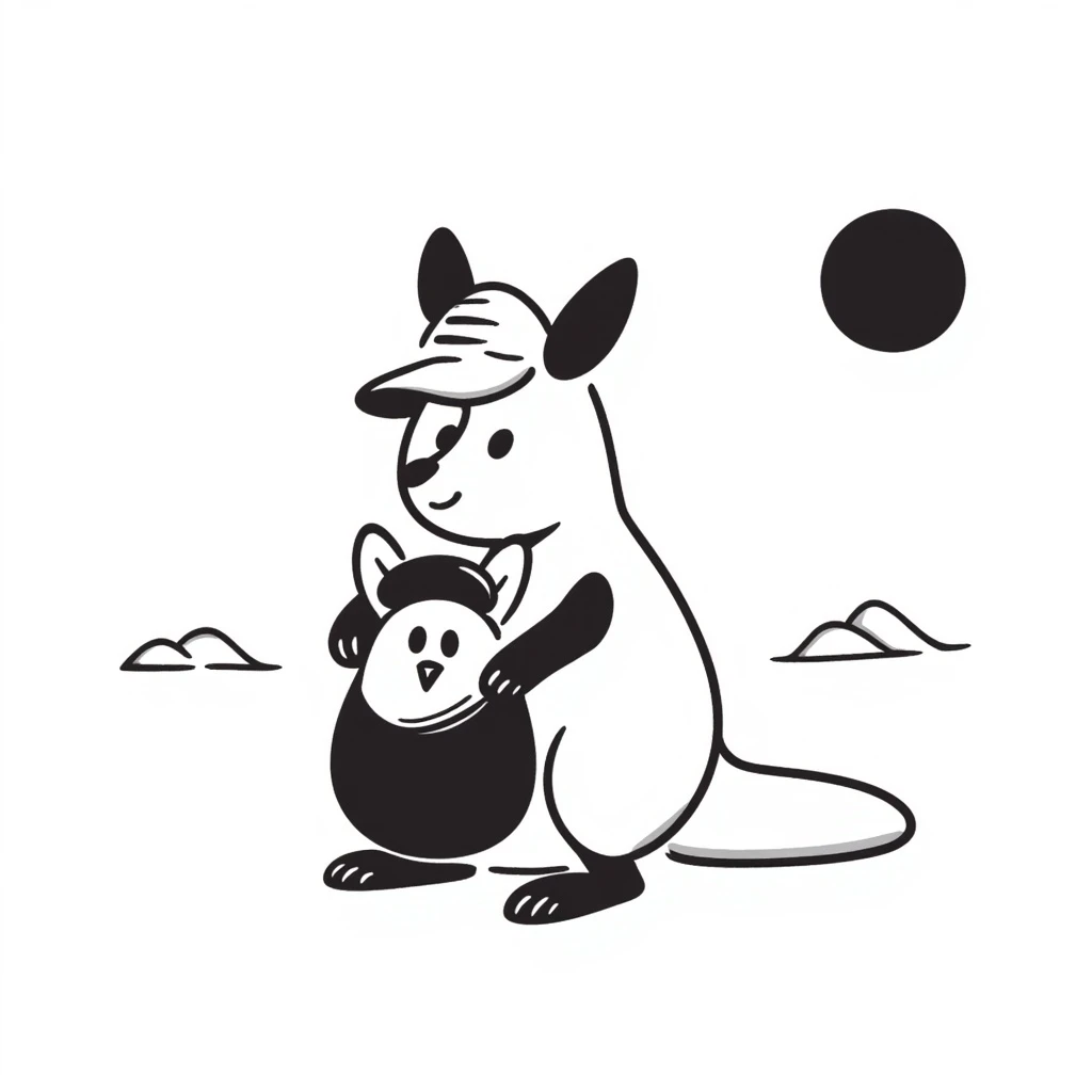 Kangaroo emoji
