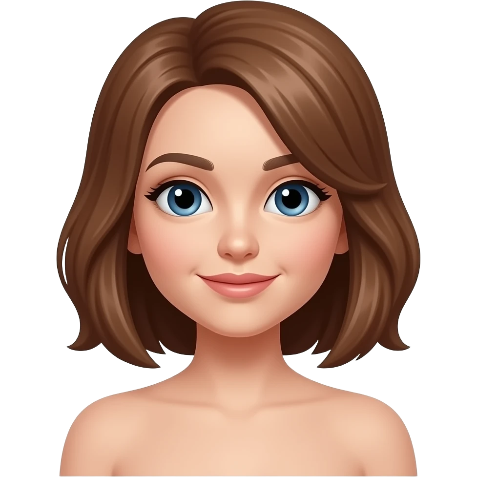 Crush you a girl girl  Naked emoji