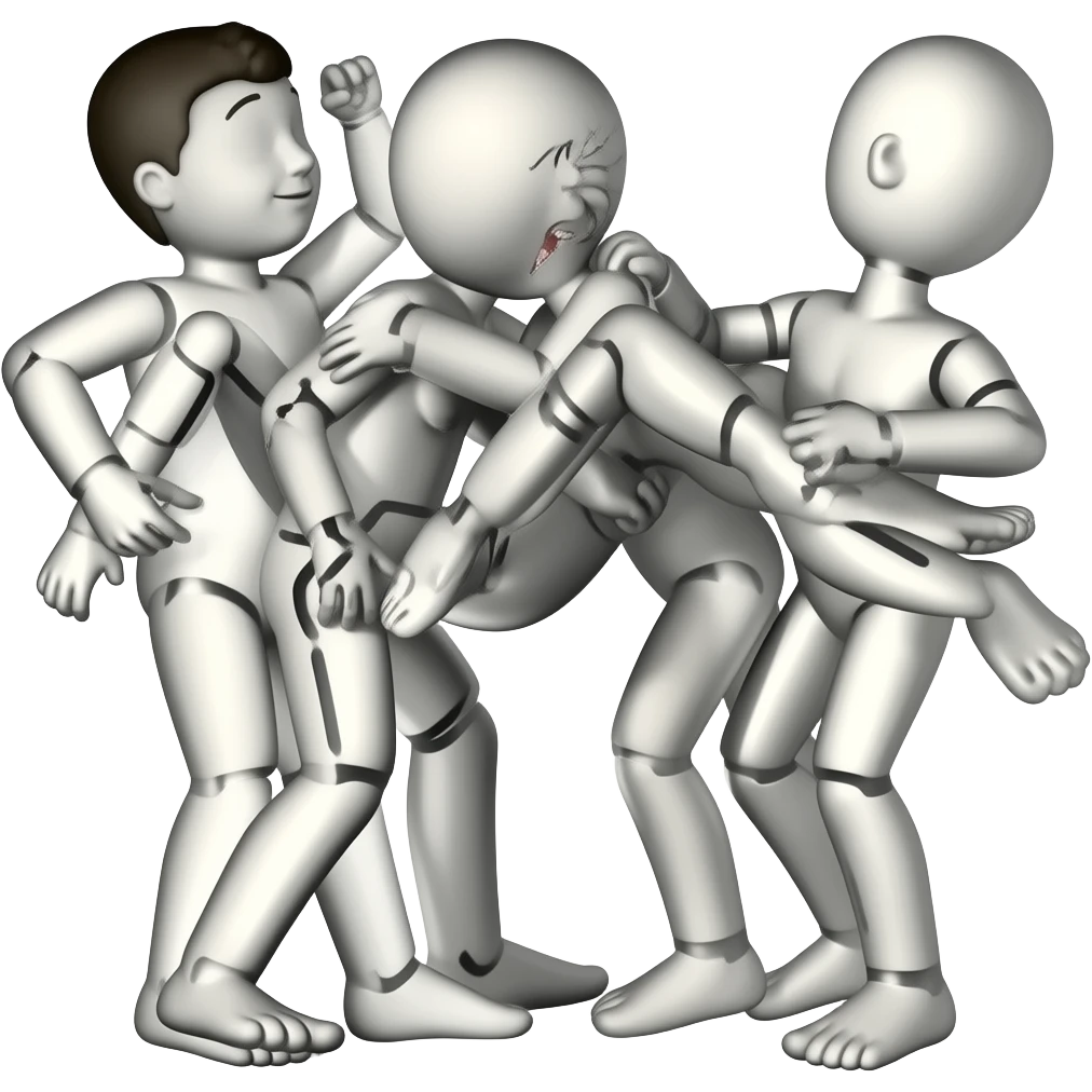 Stick people having intercutse emoji