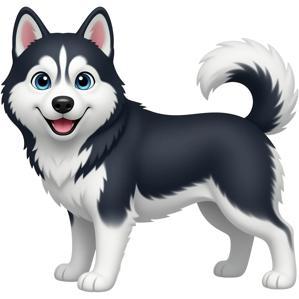 Giga chad husky emoji