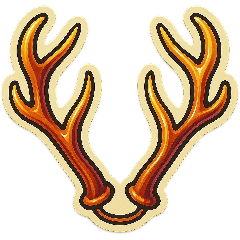 Pair of antlers emoji