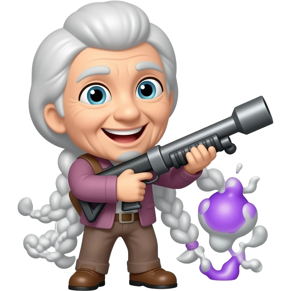 R I p my granny she got hit by a bazooka emoji