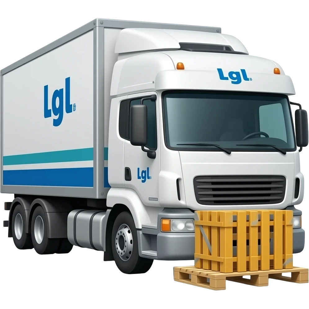 LTL freight service with pallets emoji