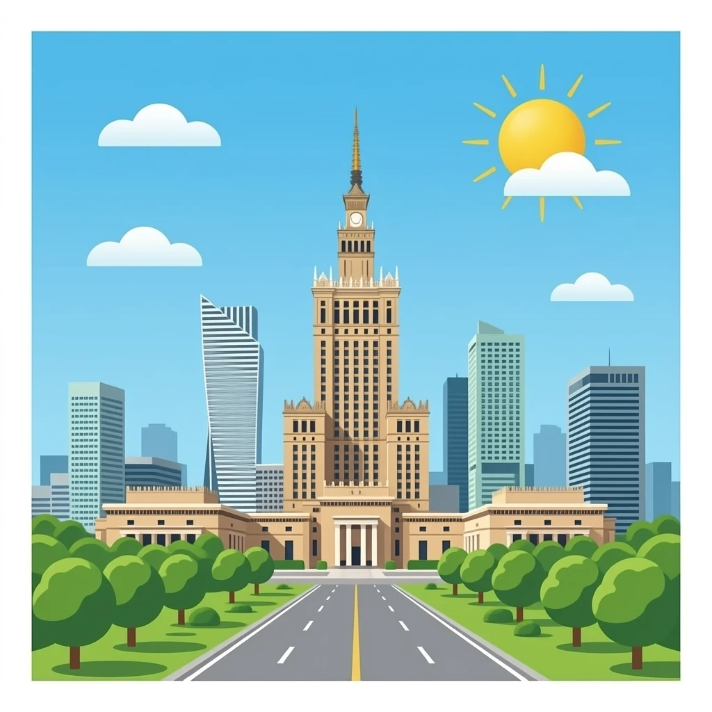 warsaw skyline emoji