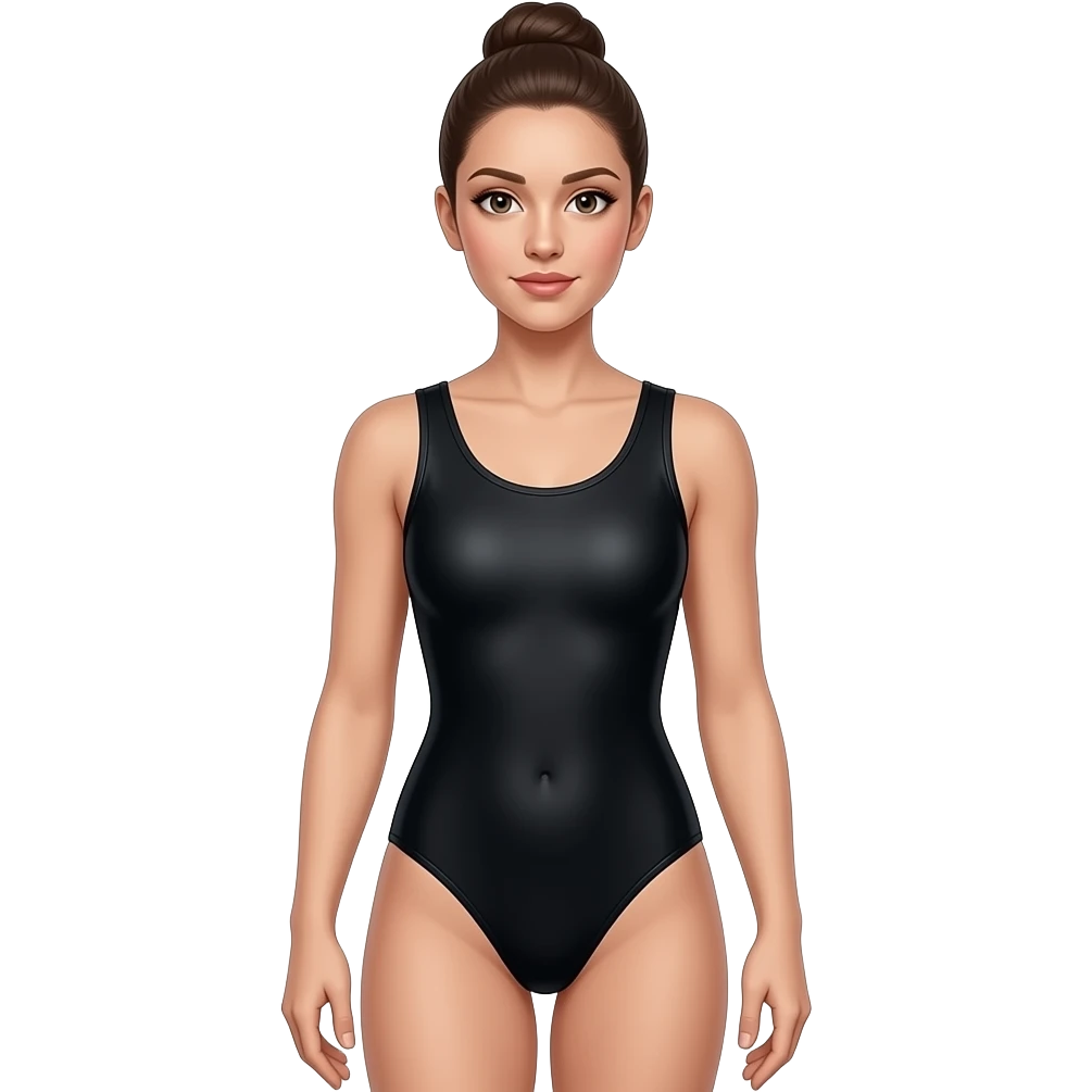 Femme belly stuffing body noir  justaucorps gymnastique 42/44taille emoji