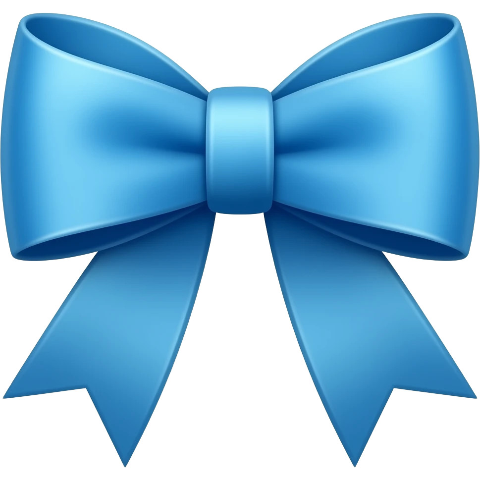 🎀 make it blue emoji