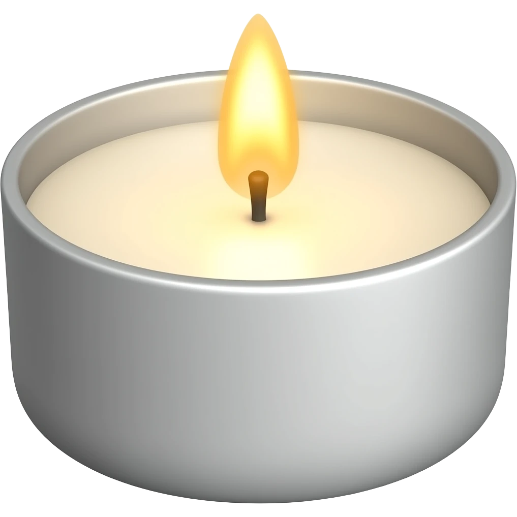 relax candle emoji