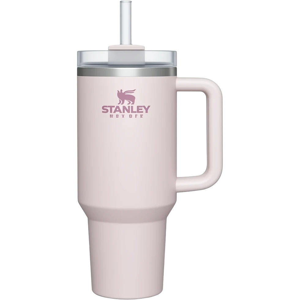 Pastel Pink Stanley tumbler emoji