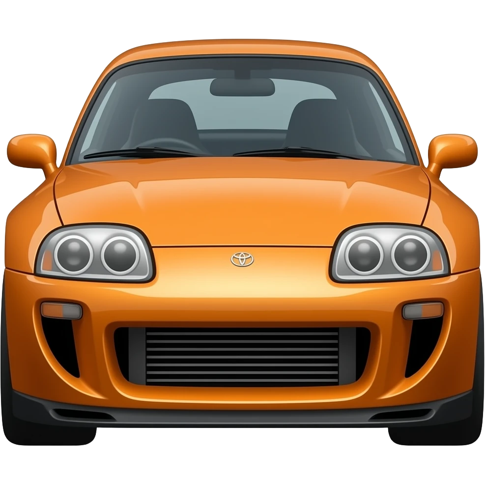 Orange Tuning Toyota Supra MK4 emoji