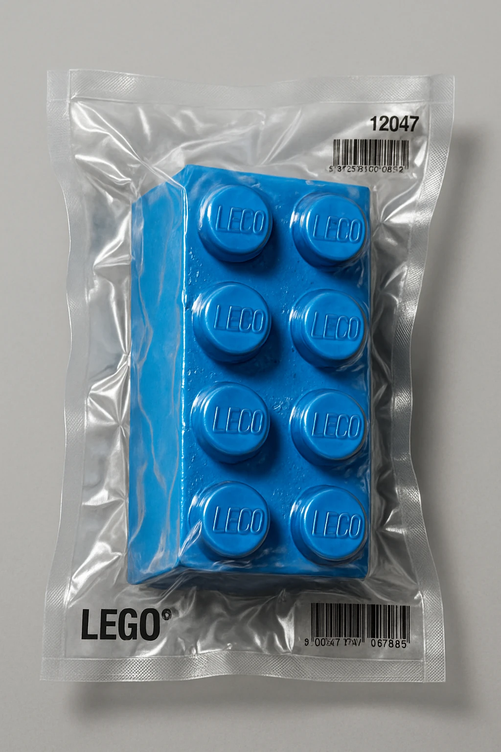 A blue lego brick emoji