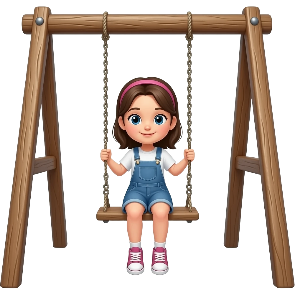 girl swing emoji