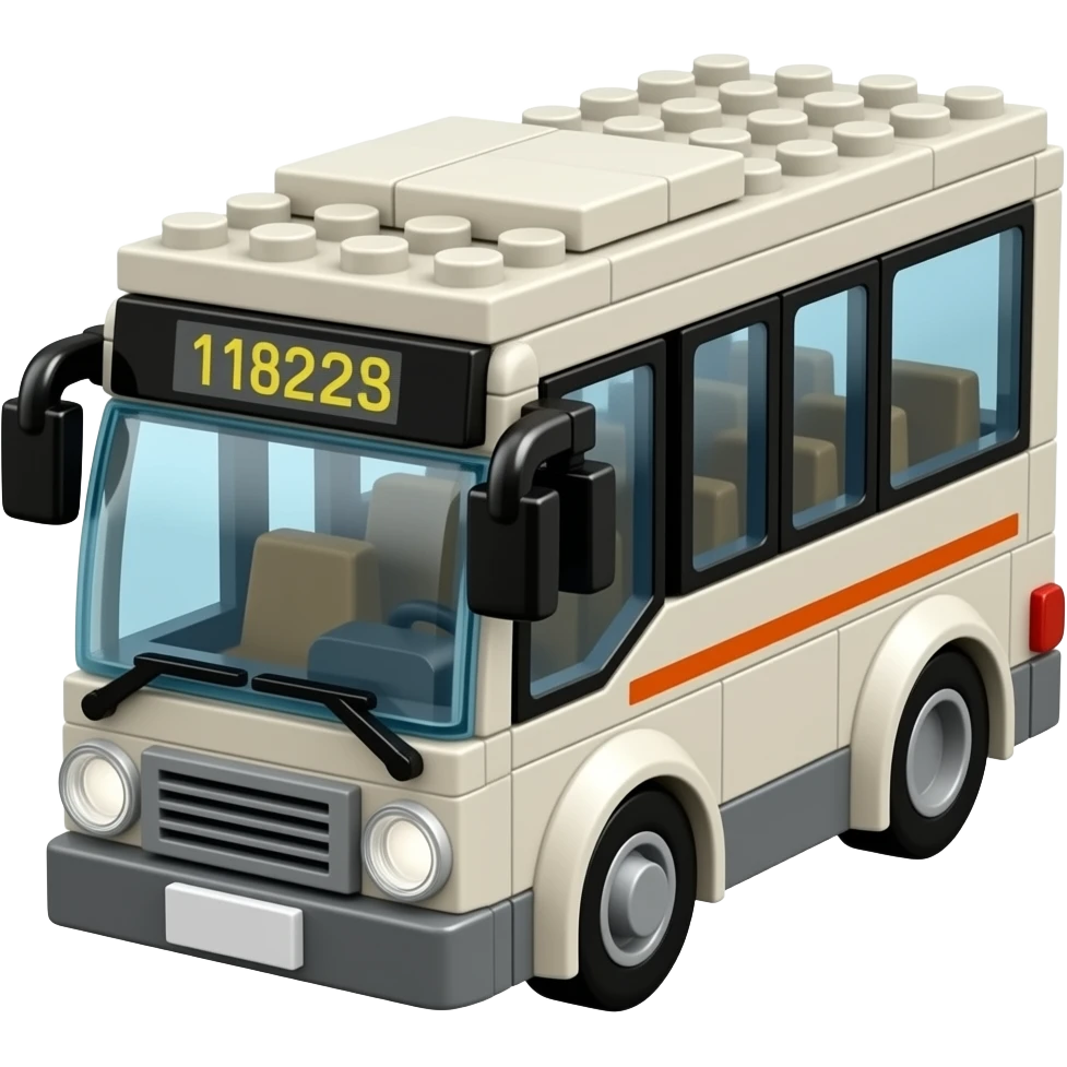 Lego bus emoji