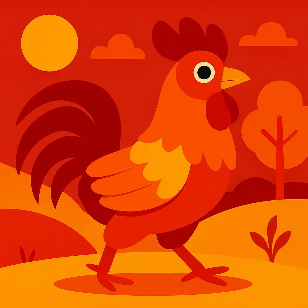Rooster emoji