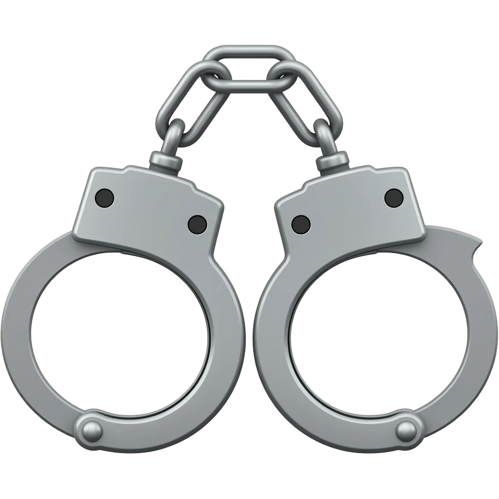 handcuffs emoji